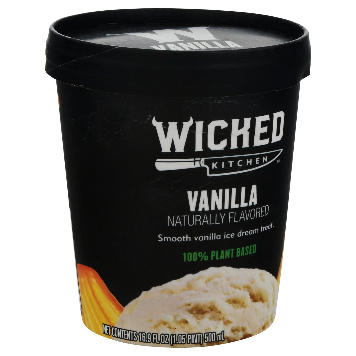 slide 3 of 9, Wicked Kitchen Vanilla Ice Cream 16.9 fl oz, 16.9 fl oz