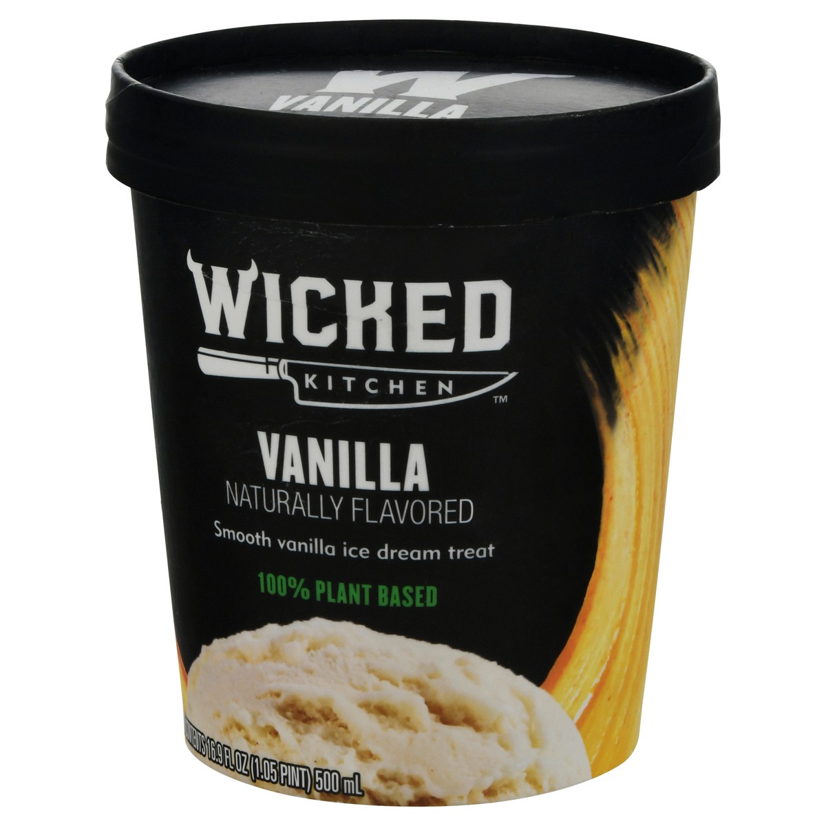 slide 9 of 9, Wicked Kitchen Vanilla Ice Cream 16.9 fl oz, 16.9 fl oz