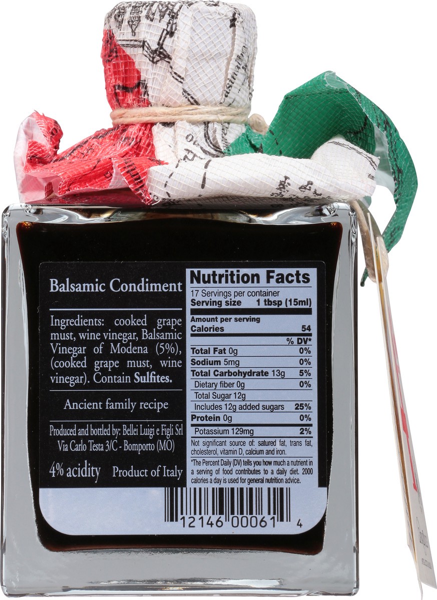 slide 4 of 9, Acetaia Bellei Thick & Sweet Balsamic Condiment 8.45 fl oz, 8.45 fl oz