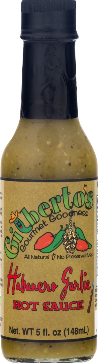 slide 6 of 9, Gilberto's Gourmet Goodness Habanero Garlic Hot Sauce 5 oz, 5 oz