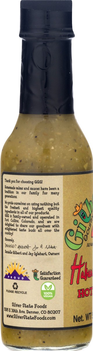 slide 7 of 9, Gilberto's Gourmet Goodness Habanero Garlic Hot Sauce 5 oz, 5 oz