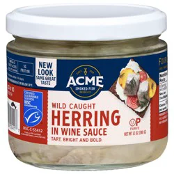 Acme Wild Caught Herring in Wine Sauce 12 oz
