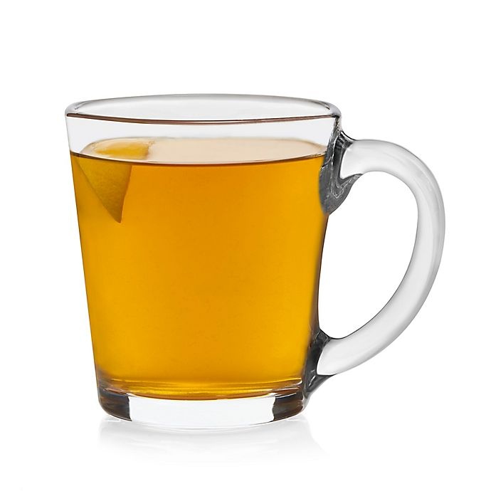 slide 1 of 3, Libbey Glass Classic Latte Mugs - Clear, 12 ct