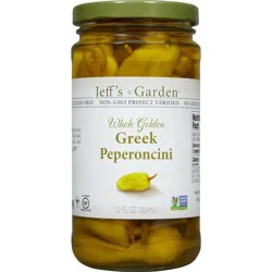 Jeff's Garden Whole Golden Greek Peperoncini