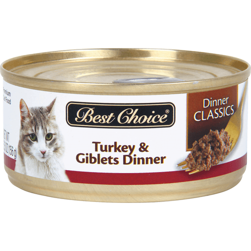 slide 1 of 1, Best Choice Turkey & Giblets Cat Food, 5.5 oz