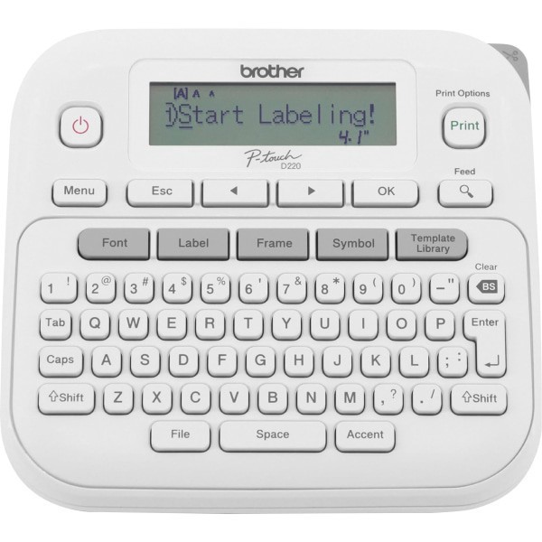 slide 9 of 10, Brother P-Touch Pt-D220 Home/Office Everyday Label Maker, 1 ct