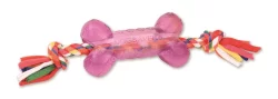 Mammoth Flossy Chew Purple Bone Rope