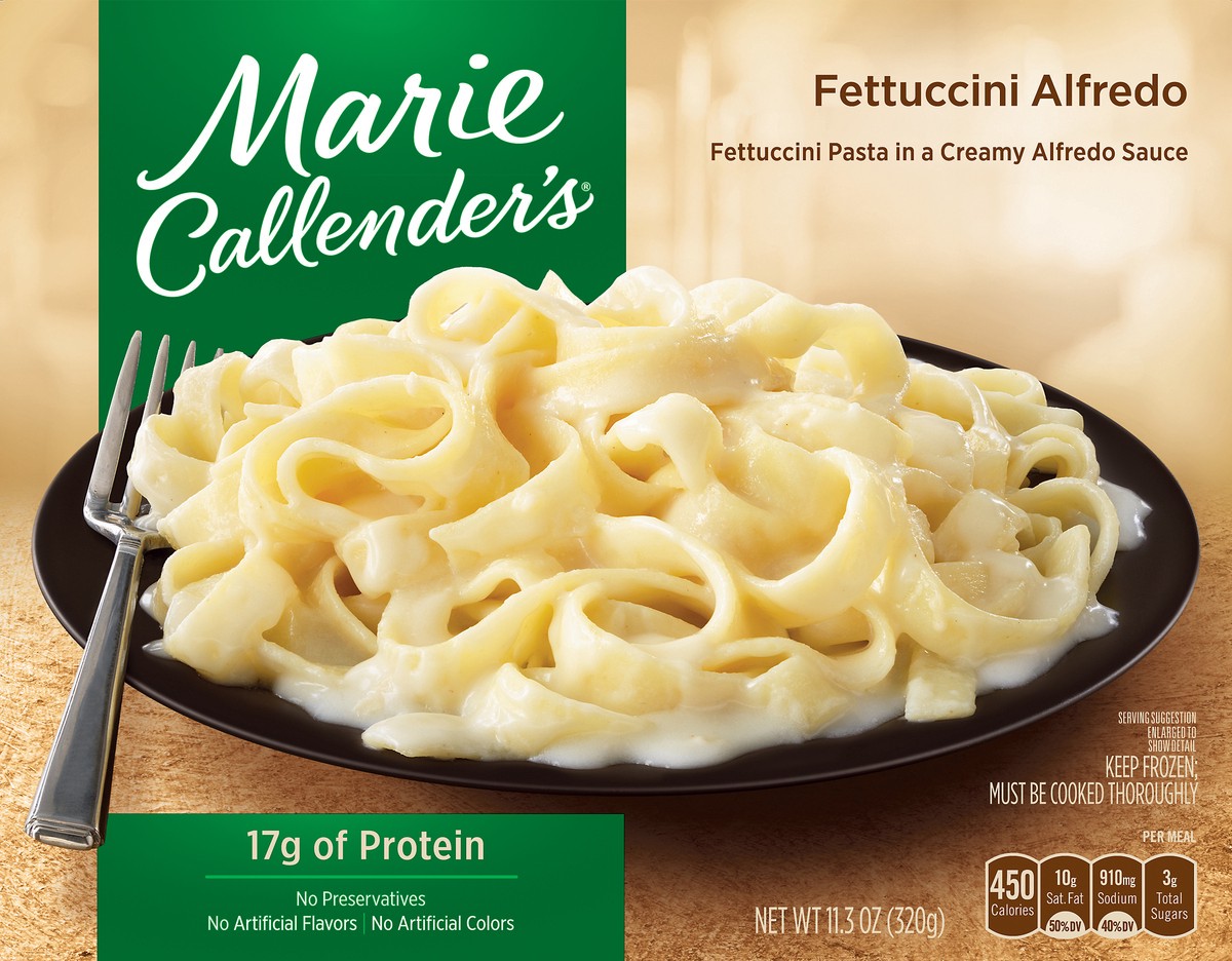 slide 1 of 2, Marie Callender's Fettuccini Alfredo 11.3 oz, 11.3 oz