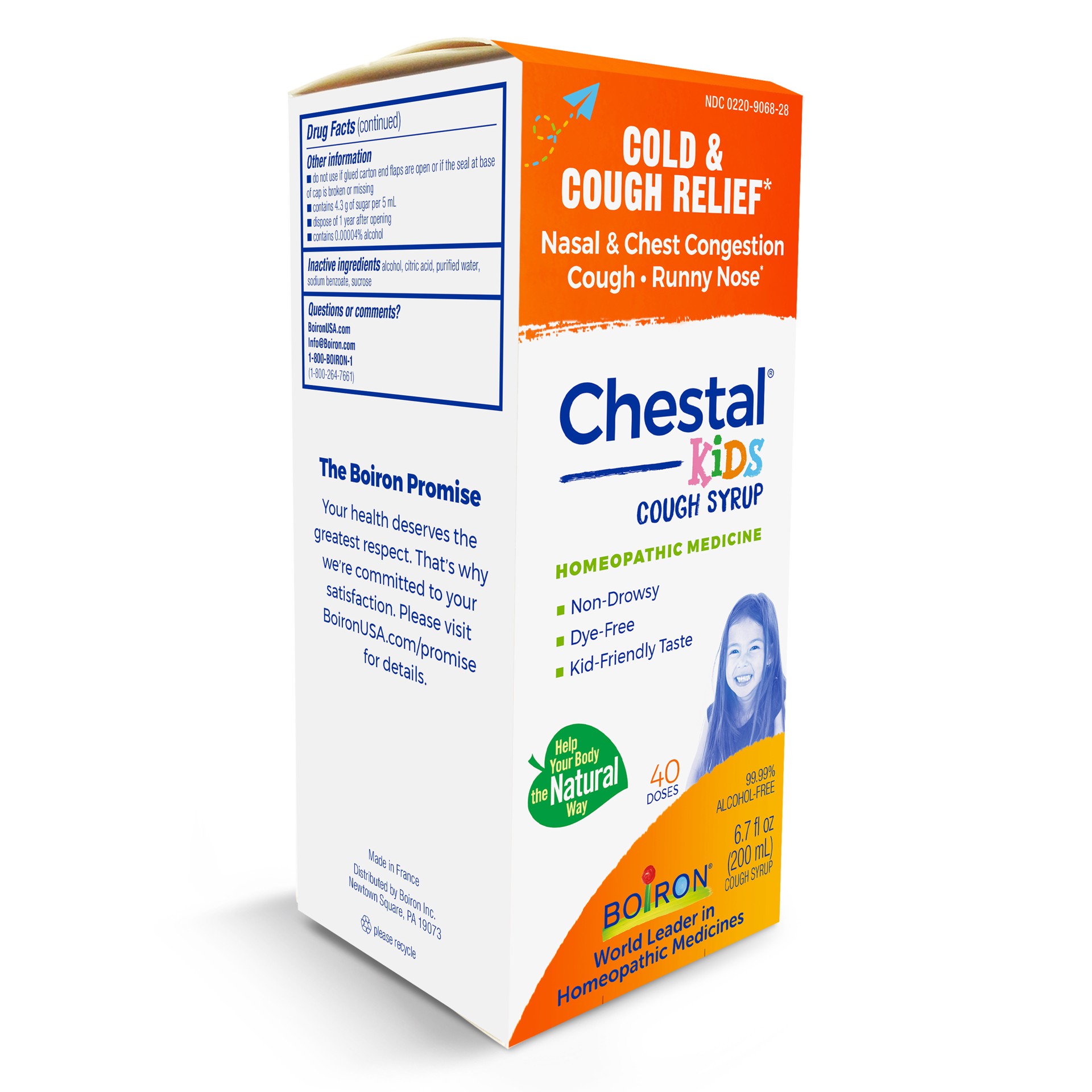 slide 5 of 6, Boiron Chestal Kids Cold & Cough 6.7 fl oz, 6.7 fl oz