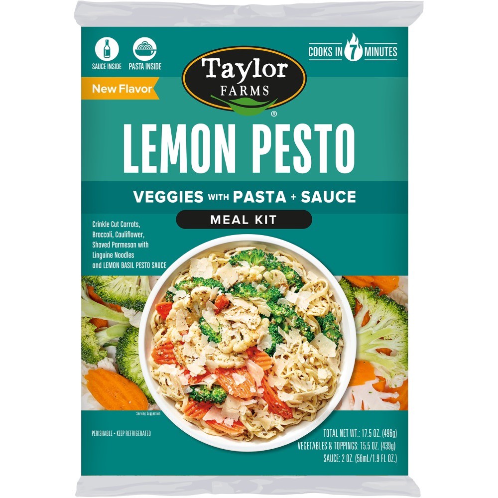 slide 1 of 1, Taylor Farms Lemon Pesto Meal Kit, 17.5 oz