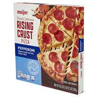 slide 19 of 29, Meijer Rising Crust Pepperoni Pizza, 28.3 oz