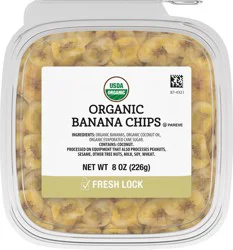 Kroger Organic Banana Chips