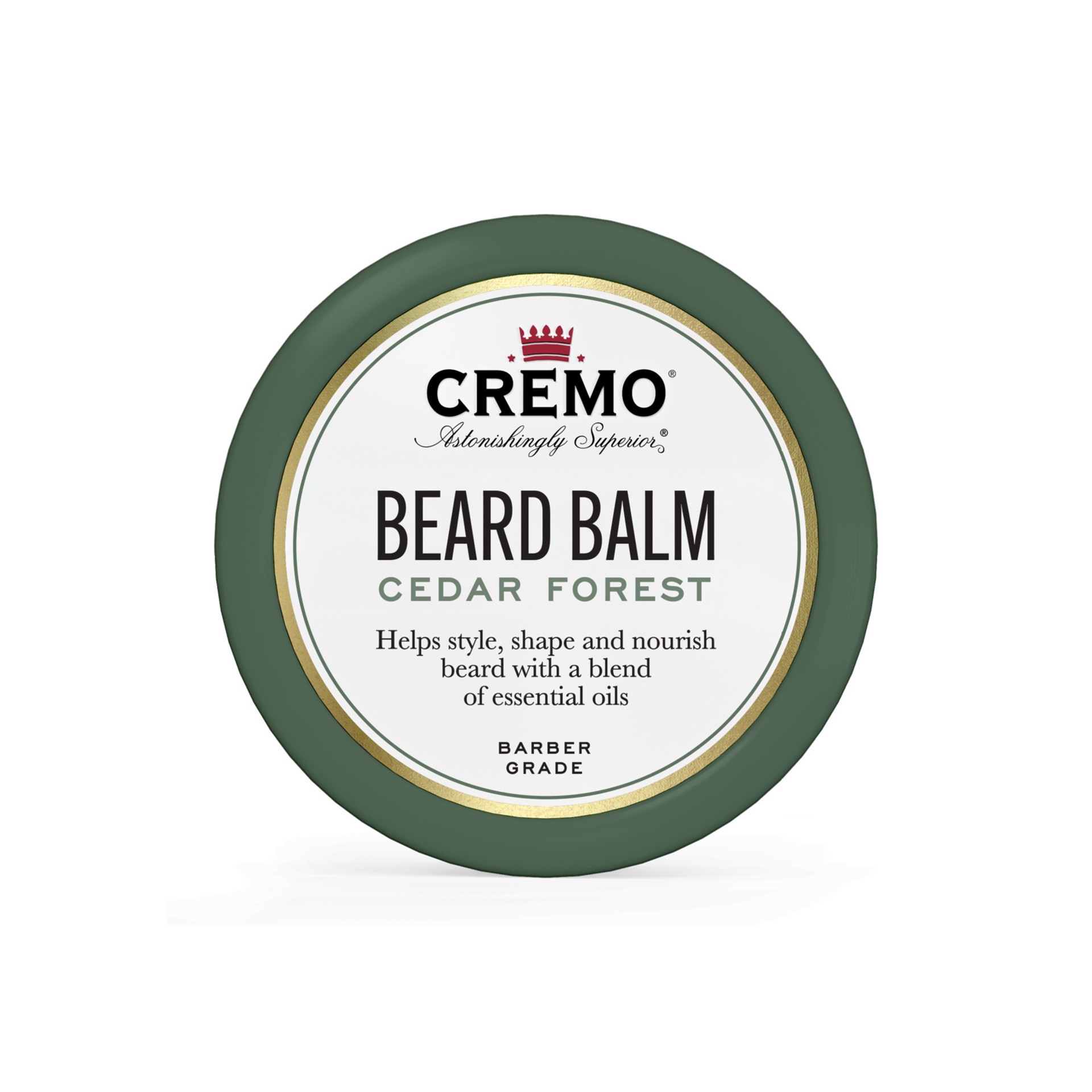 slide 1 of 7, Cremo 00853382004346 - Cremo Cedar Forest Beard Balm 2 oz, 1 cnt