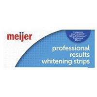 slide 18 of 21, Meijer Professional Results Whitening Strips, 20 Day Treatment, 40 Strips, 20 CT     