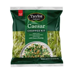 Taylor Farms Caesar Family Size Chopped Salad Kit Bag - 20.25 oz