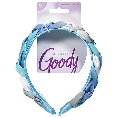 slide 1 of 1, Goody Headband Watercolor Braid Blue - 1 CT, 1 ct