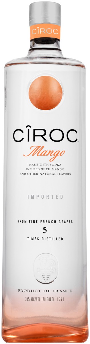 slide 1 of 4, Ciroc Mango Vodka, 1.75 liter