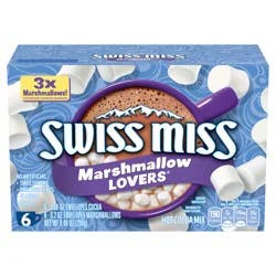 Swiss Miss Marshmallow Lovers Hot Cocoa Mix - 6ct