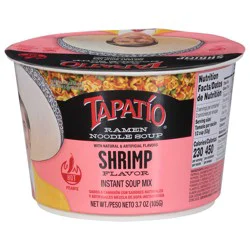 Tapatio Shrimp Flavor Ramen Noodle Soup 3.7 oz