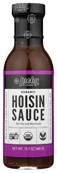 slide 1 of 1, Lucky Foods Organic Hoisin Sauce, 15.7 oz