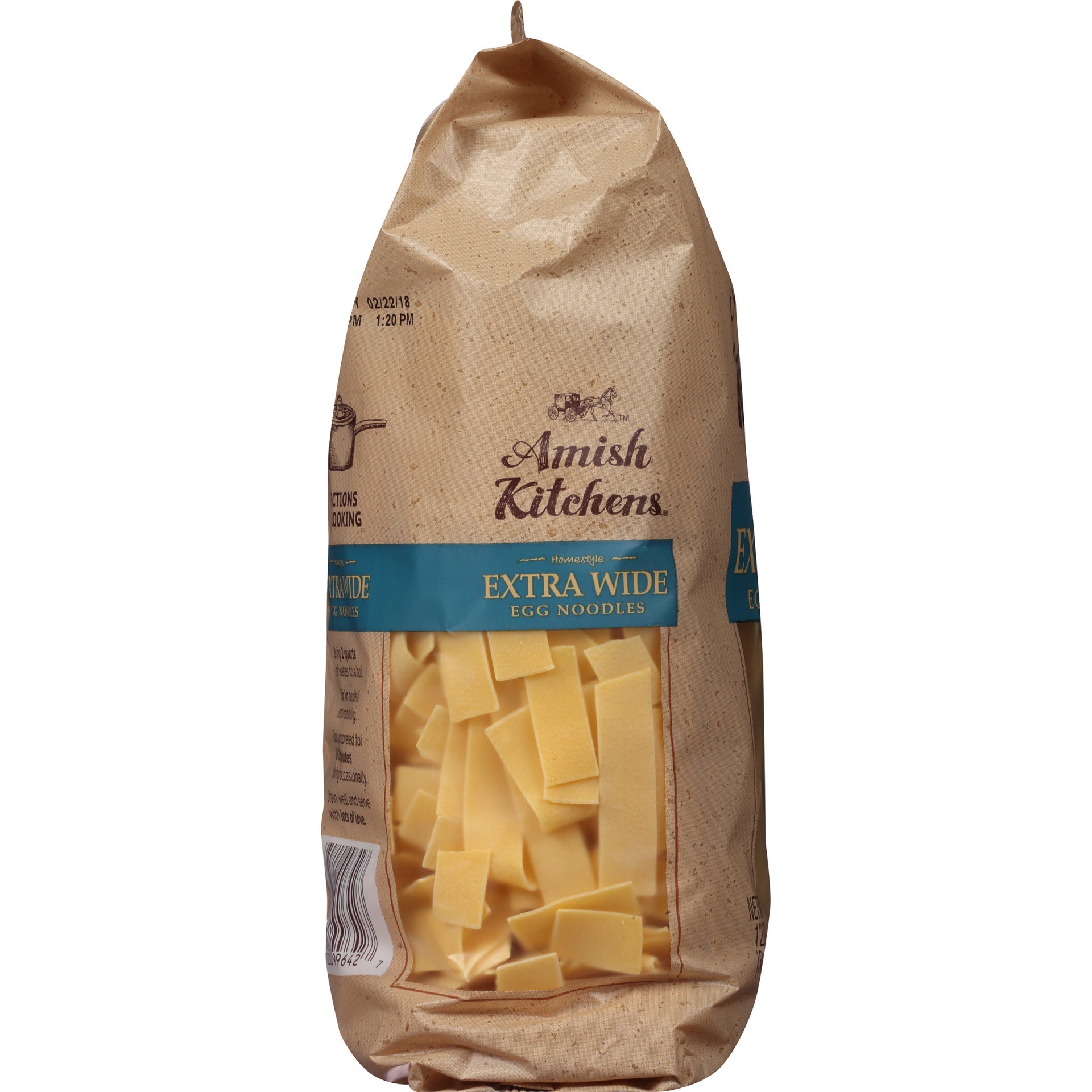 slide 8 of 8, Amish Kitchens Extra Wide Noodles, 12 oz