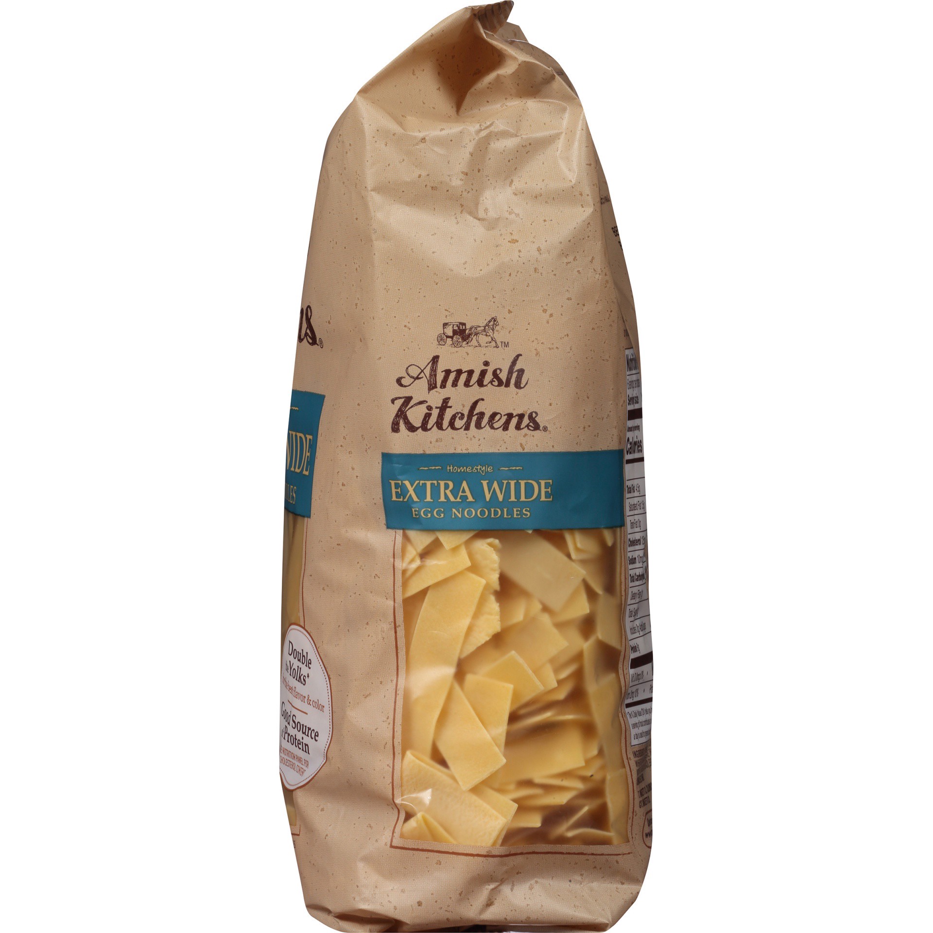 slide 4 of 8, Amish Kitchens Extra Wide Noodles, 12 oz