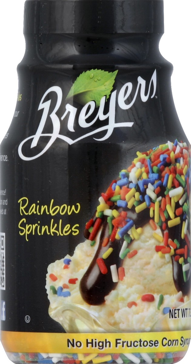 slide 2 of 2, Breyers Rainbow Sprinkles, 7.3 oz