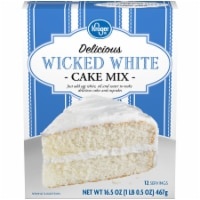 slide 1 of 1, Kroger Delicious Wicked White Cake Mix, 16.5 oz