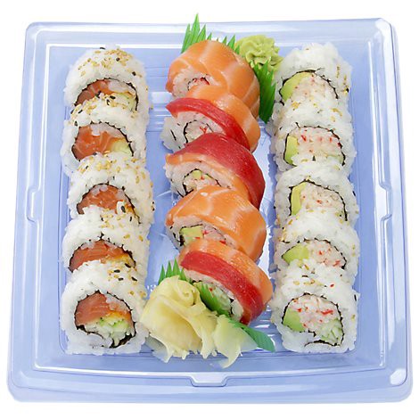 slide 1 of 1, Afc Chef Sampler B No.1 Rainbow Salmon Cali 15 Count - 11.8 OZ, 5 ct