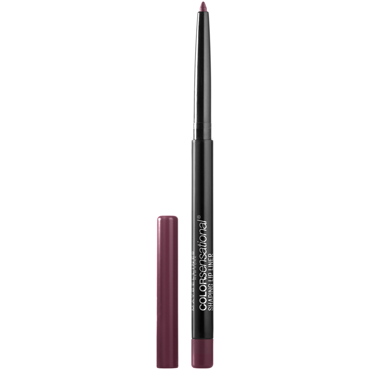 slide 1 of 1, Maybelline Maybelline Color Shape Lip Liner Wine, 0.01 oz