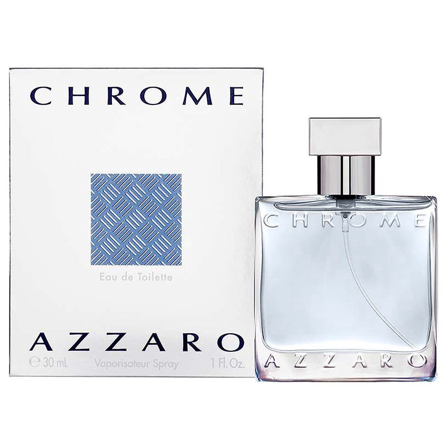 slide 1 of 2, Azzaro Chrome Eau de Toilette Vaporisateur Spray, 1 fl oz
