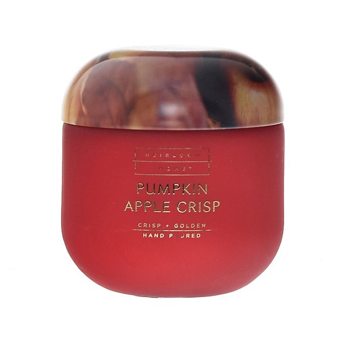 slide 1 of 1, Heirloom Home Pumpkin Apple Crisp Jar Candle, 14 oz