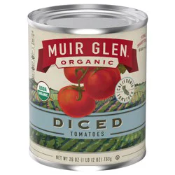 Muir Glen Organic Diced Canned Tomatoes, 28 oz.