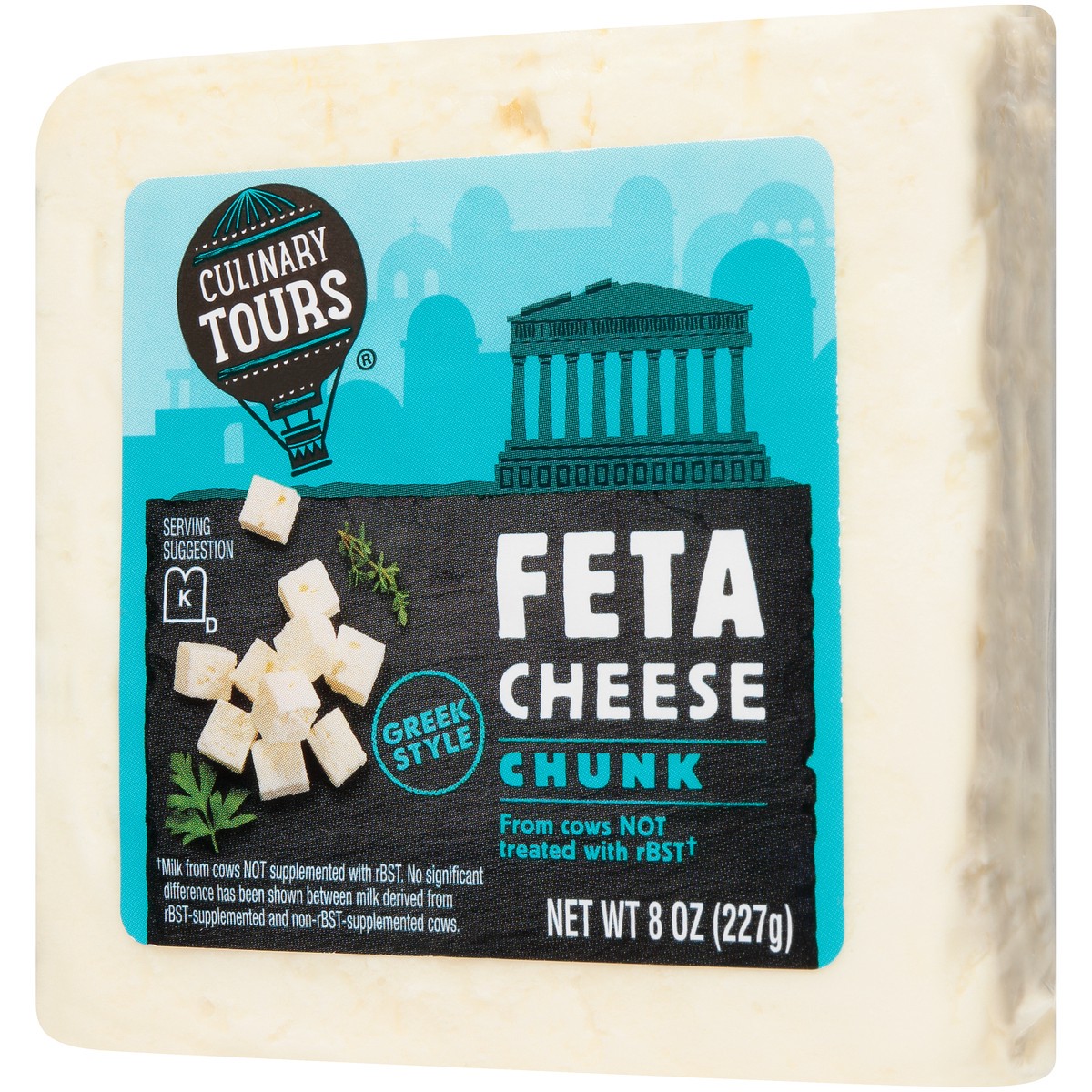 slide 3 of 9, Culinary Tours Feta Chunk Cheese, 8 oz