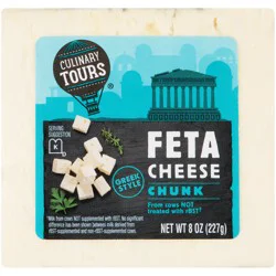 Culinary Tours Feta Chunk Cheese