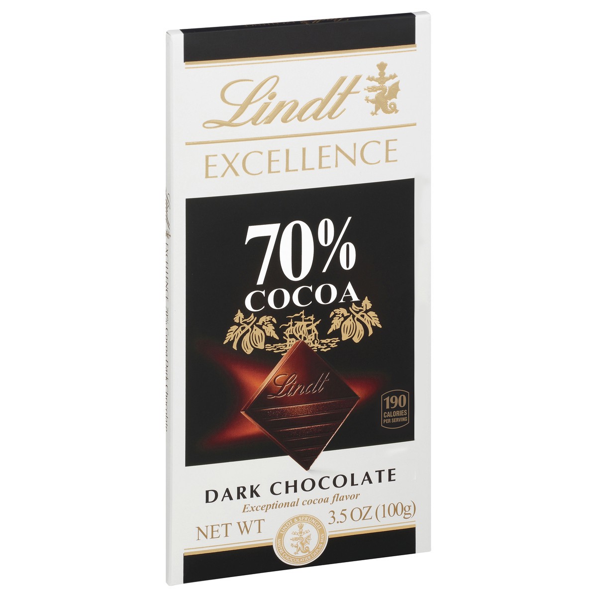 slide 2 of 9, Lindt Excellence 70% Cocoa Dark Chocolate Candy Bar - 3.5 oz., 3.5 oz