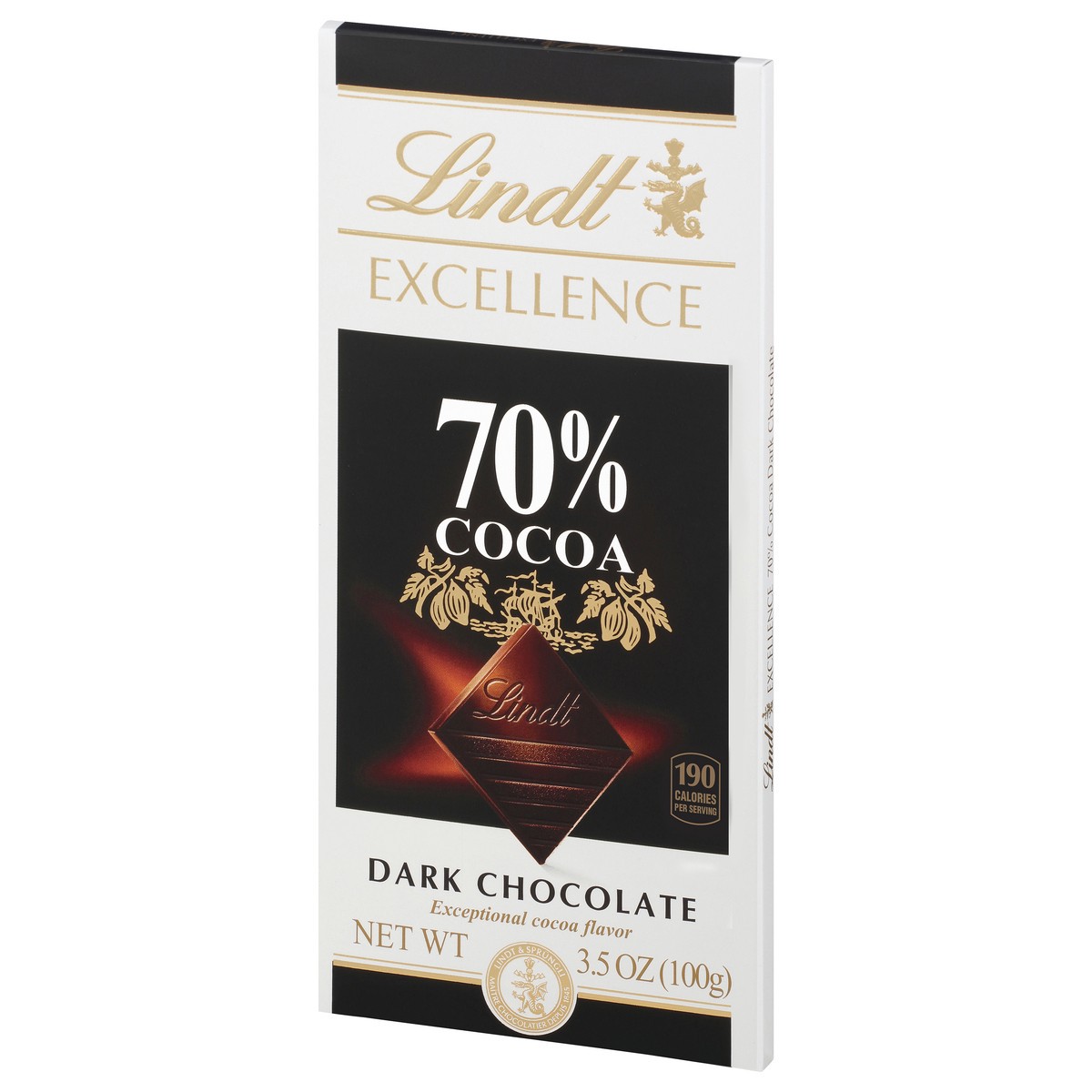 slide 8 of 9, Lindt Excellence 70% Cocoa Dark Chocolate Candy Bar - 3.5 oz., 3.5 oz