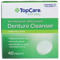 TopCare Denture Cleanser Tablets Double Action