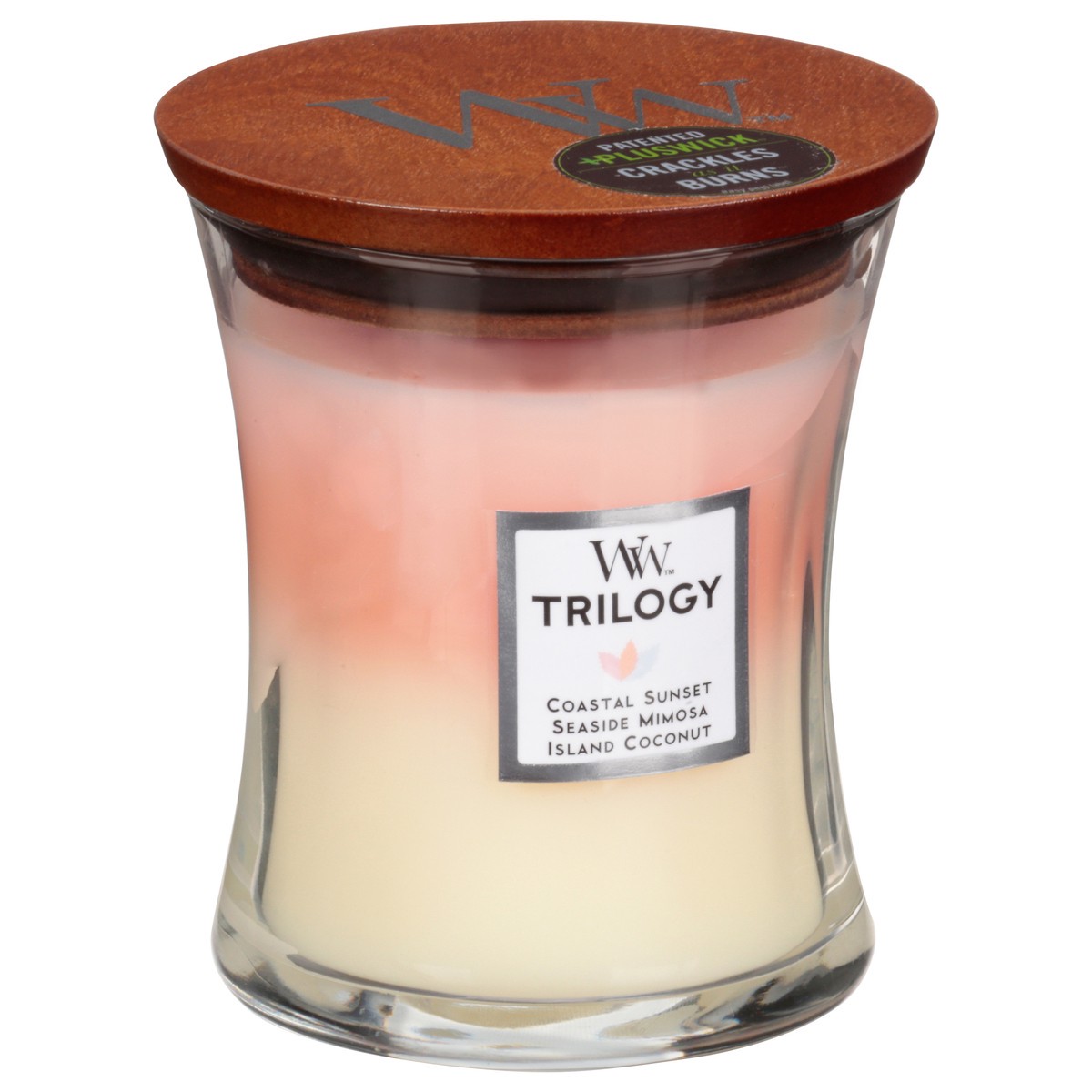 slide 3 of 9, WW Trilogy Coastal Sunset Seaside Mimosa Island Coconut Candle 1 ea, 10.5 oz