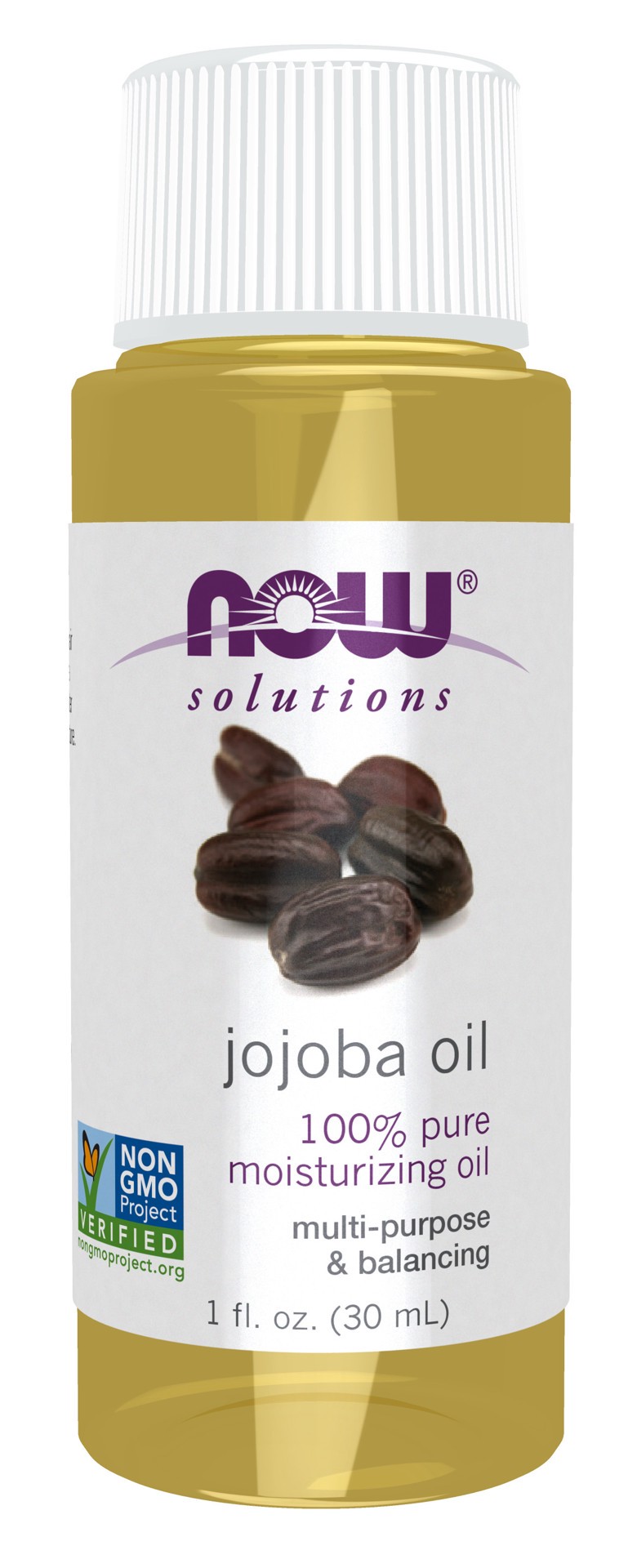 slide 1 of 5, NOW Solutions Jojoba Oil - 1 fl. oz., 1 fl oz