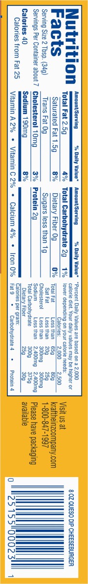 slide 5 of 13, Velveeta Cheeseburger Queso Dips 8 oz Box, 8 oz