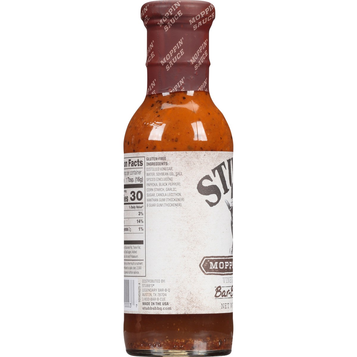 slide 5 of 7, Stubb's Moppin' Sauce Barbecue Baste, 12 oz, 12 oz