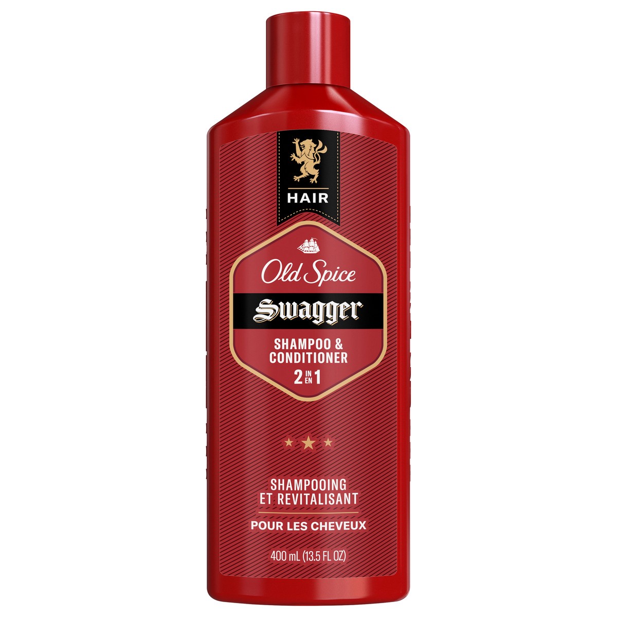 slide 1 of 3, Old Spice Swagger 2in1 Shampoo and Conditioner for Men, 13.5 fl oz, 13.5 fl oz