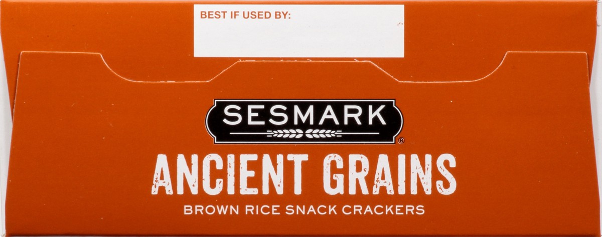 slide 3 of 13, Sesmark Gluten Free Parm Herb Cracker, 3.5 oz