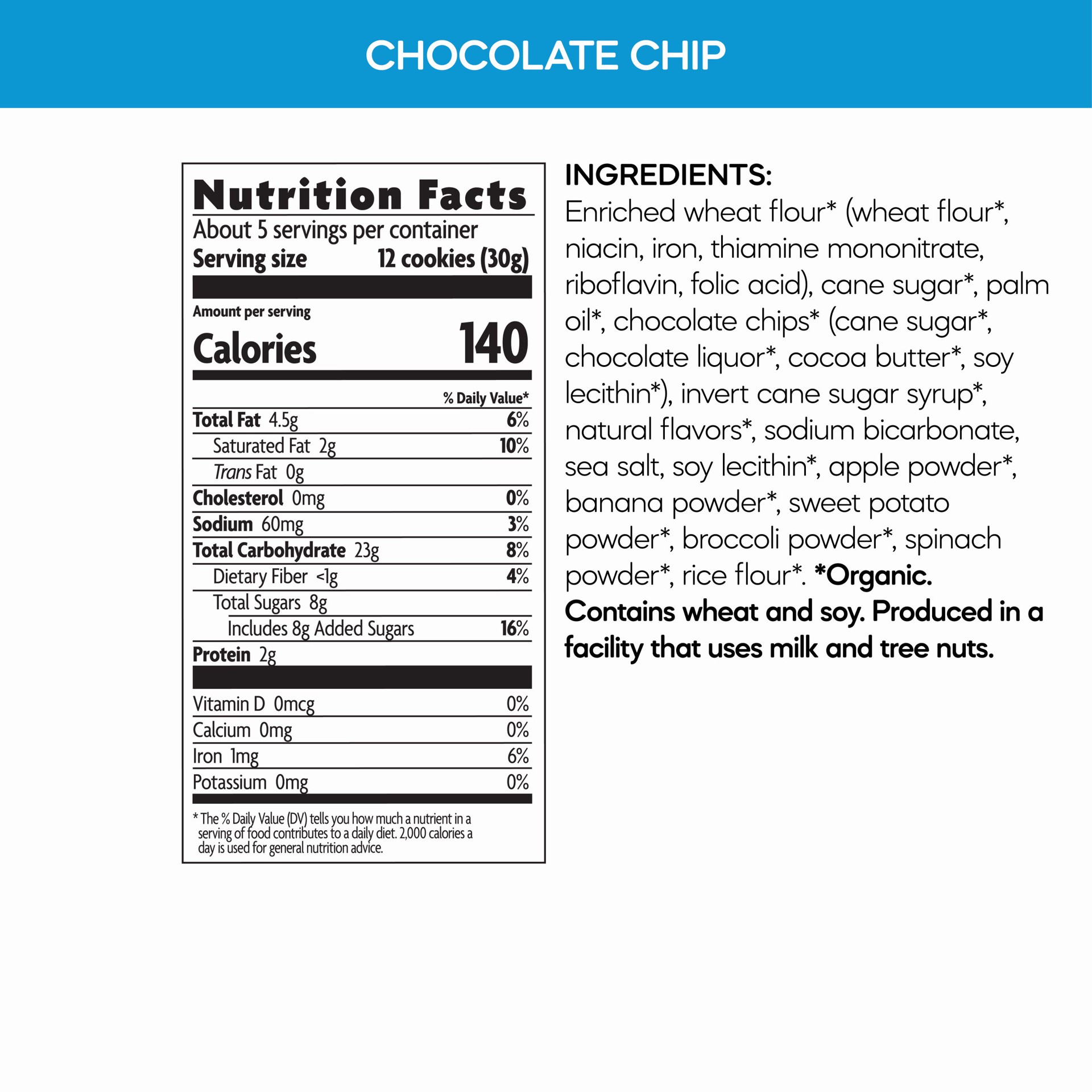slide 3 of 3, Nature's Path Organic Seafriends Chocolate Chip Cookies 4.9 oz, 4.9 oz