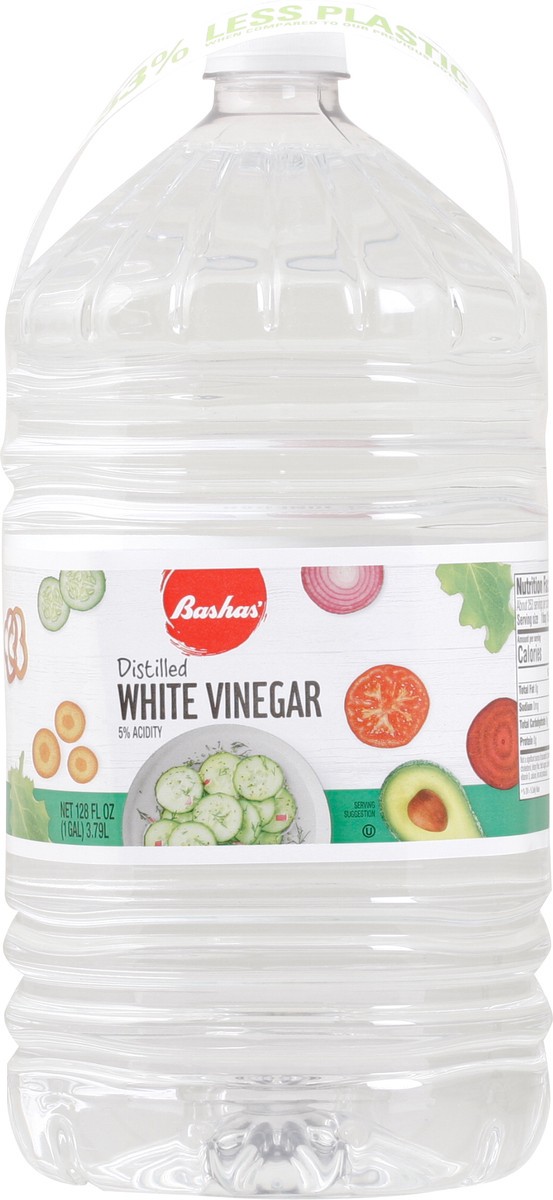 slide 4 of 14, Bashas Dstld Wht Vngr 128z, 128 oz