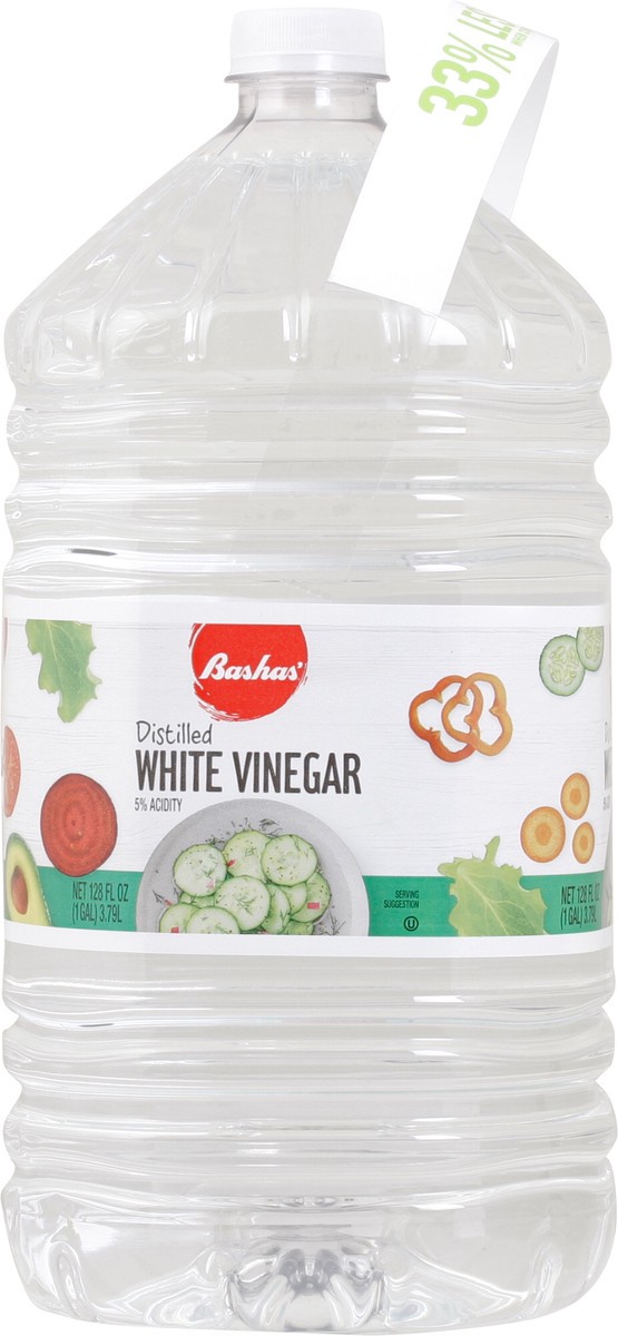 slide 3 of 14, Bashas Dstld Wht Vngr 128z, 128 oz