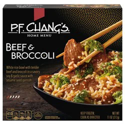 P.F. Chang's Home Menu Beef and Broccoli Bowl, Frozen Meal, 11 oz.