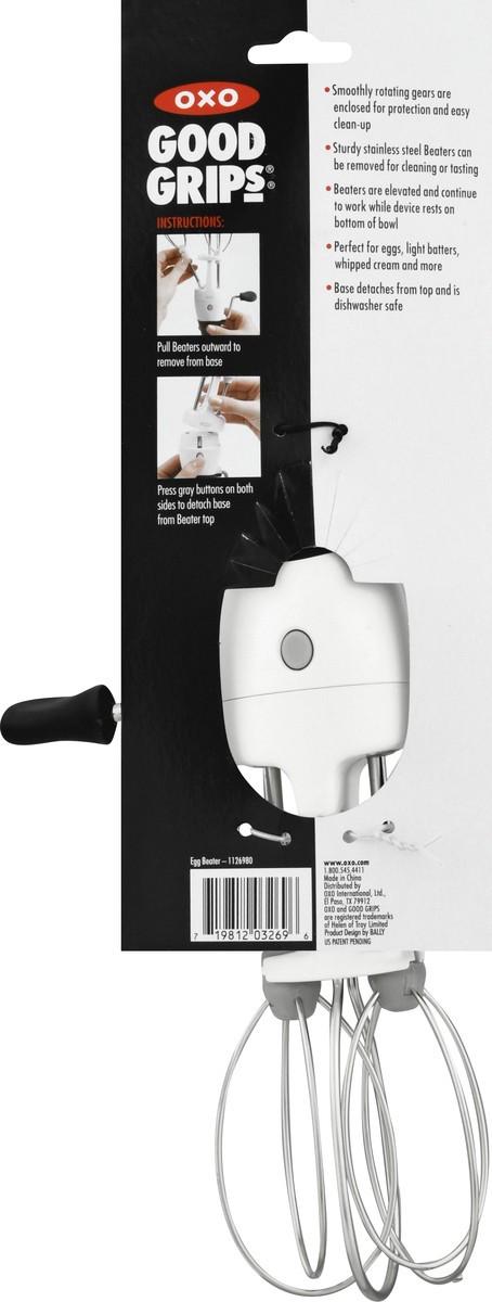 slide 6 of 10, OXO Good Grips Egg Beater 1 ea, 1 ct
