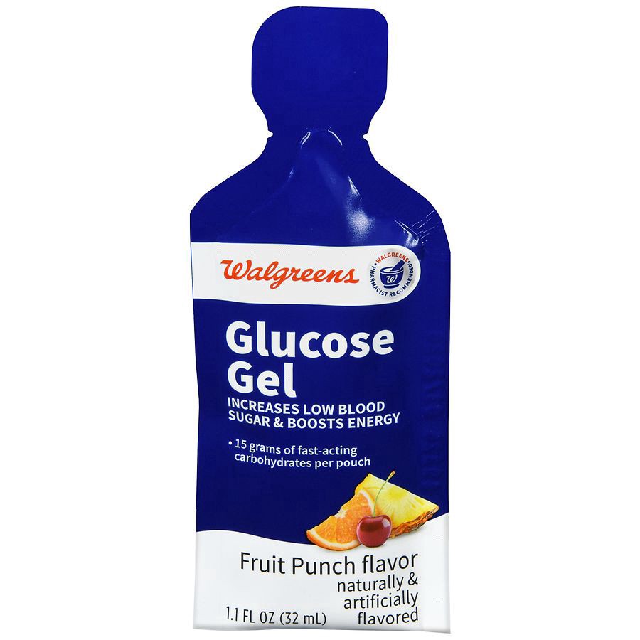 slide 1 of 5, Walgreens Glucose Gel Fruit Punch, 1.1 oz